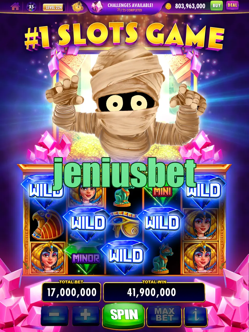 jeniusbet Tangkapan Layar - APK Resmi